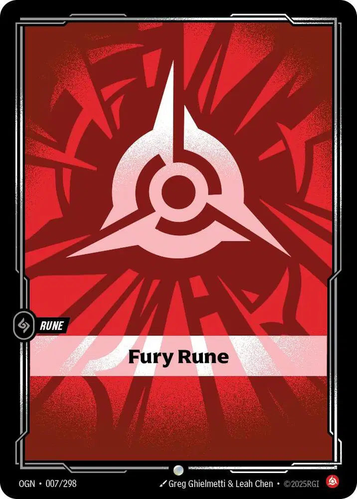 Rune de la fureur