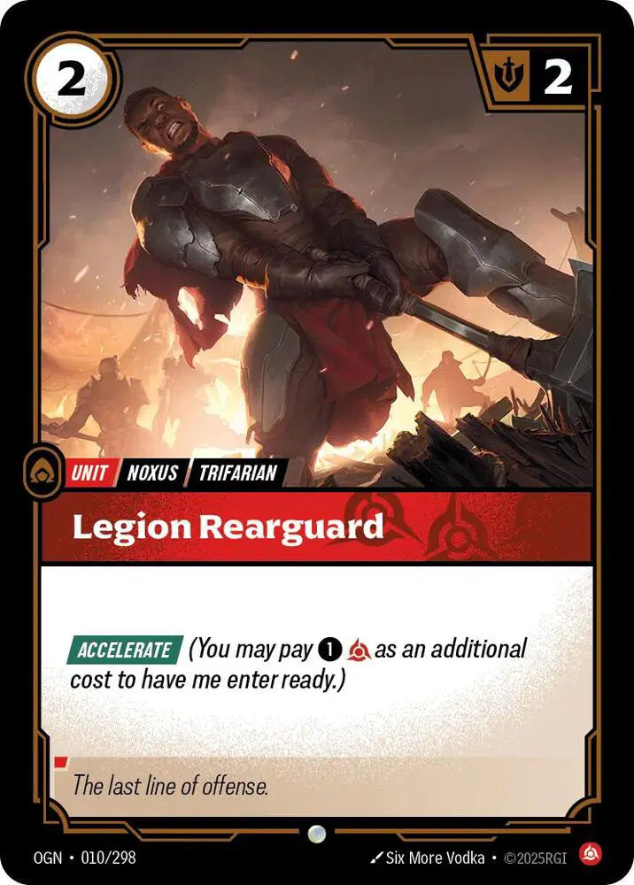 Légionnaire d'arrière-garde – Foil