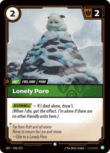 Poro Solitaire