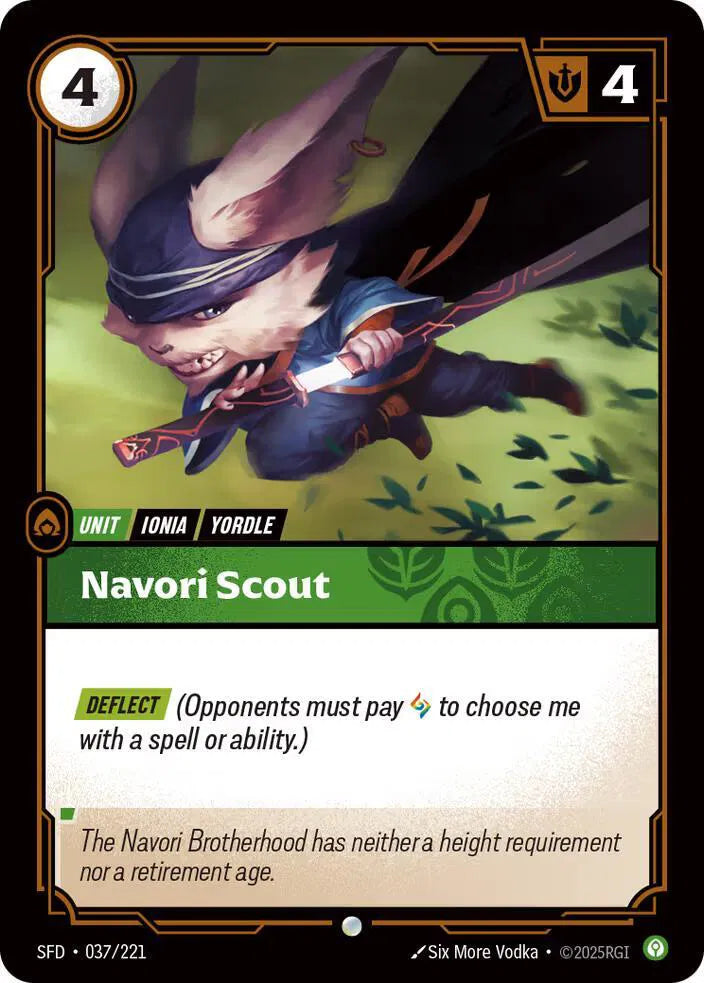 Navori éclaireur