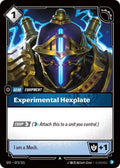 Hexplate expérimental