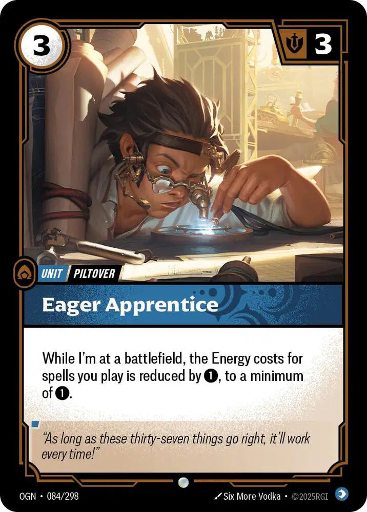 Apprenti enthousiaste