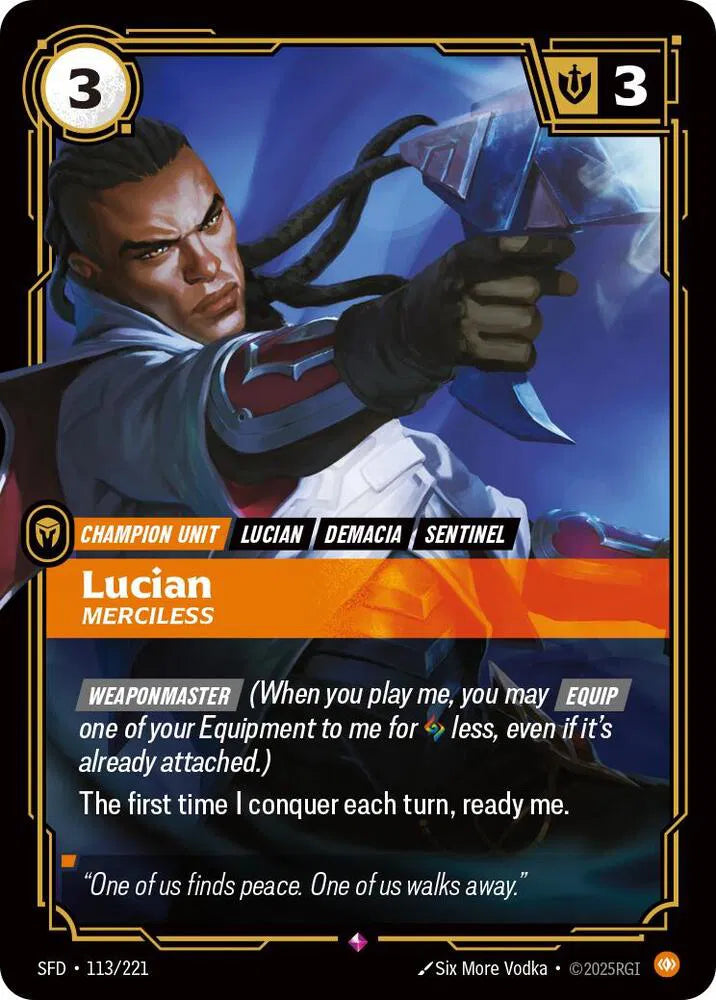 Lucian - Impitoyable