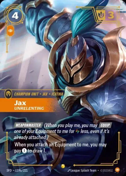 Jax - Inflexible (Illustration alternative)
