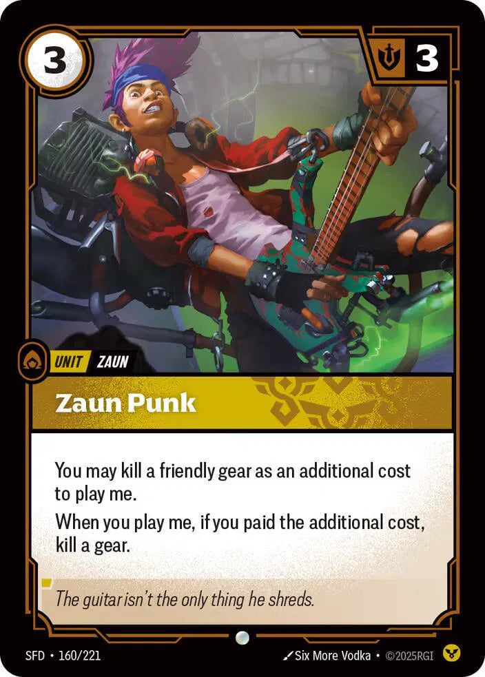 Zaun le punk