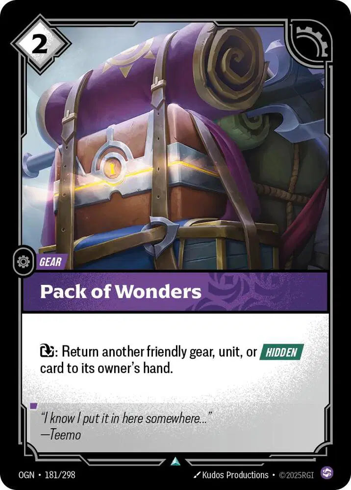 Pack de Merveilles