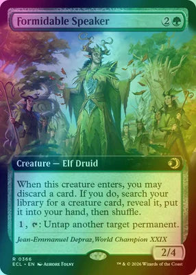Formidable Speaker (Extended Art)