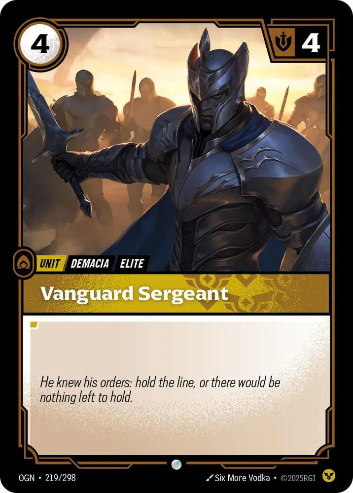 Sergent d'avant-garde