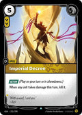 Décret impérial - Légende