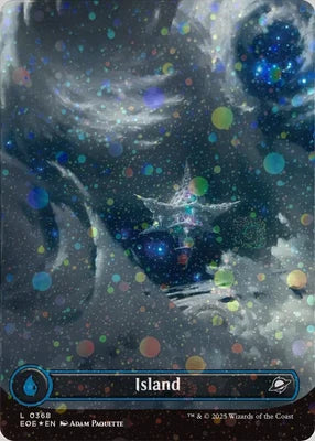 Island (0368) (Borderless) (Galaxy Foil)
