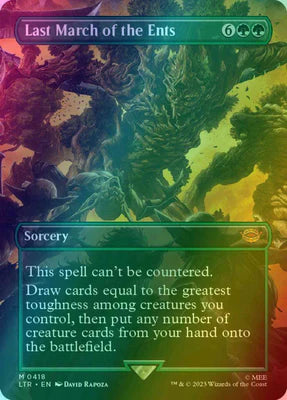 Last March of the Ents (Borderless)