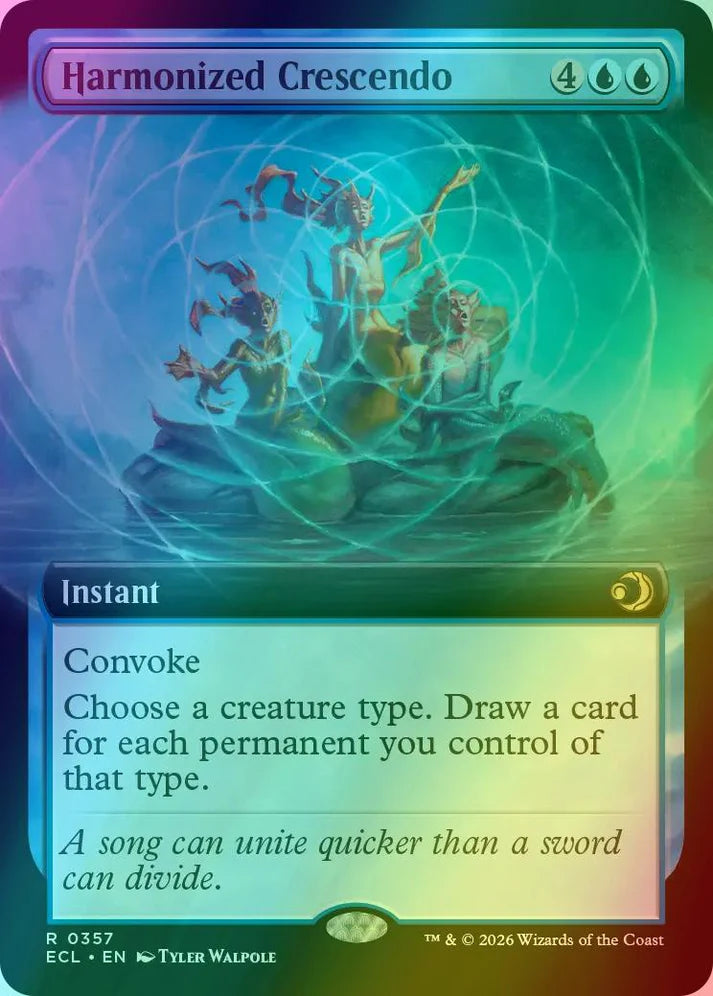 Harmonized Crescendo (Extended Art)