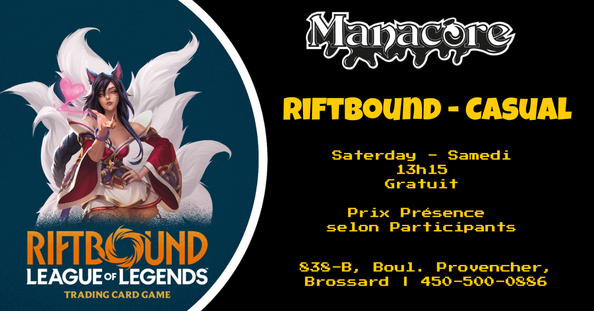 05/09/2026 -  Riftbound Casual