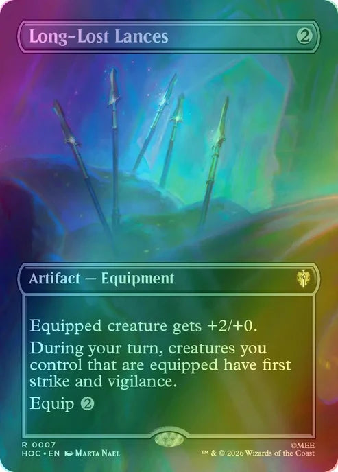 Long-Lost Lances (Borderless)