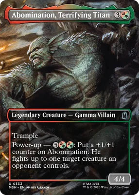 Abomination, Terrifying Titan (Borderless)