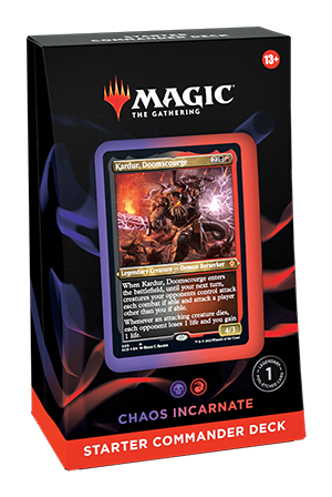 Deck de Commandant de Démarrage - Chaos incarné