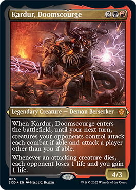 Deck de Commandant de Démarrage - Chaos incarné