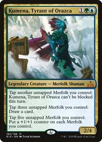 Kumena, Tyran d'Orazca