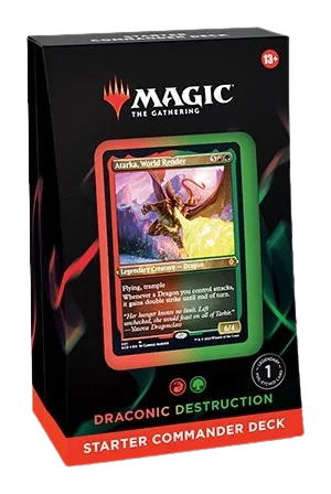 Deck de démarrage Commander - Destruction draconique