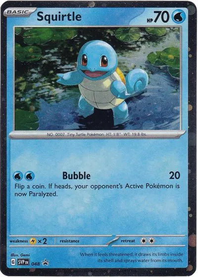 Squirtle (Cosmos Holo) - Promo