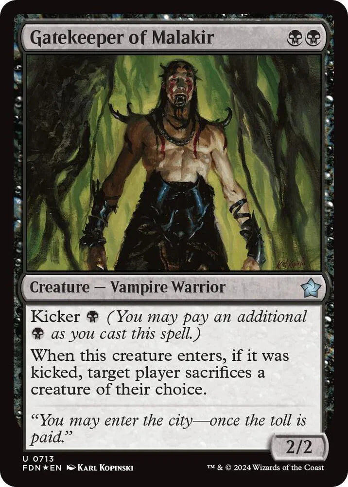Gatekeeper of Malakir - Foil