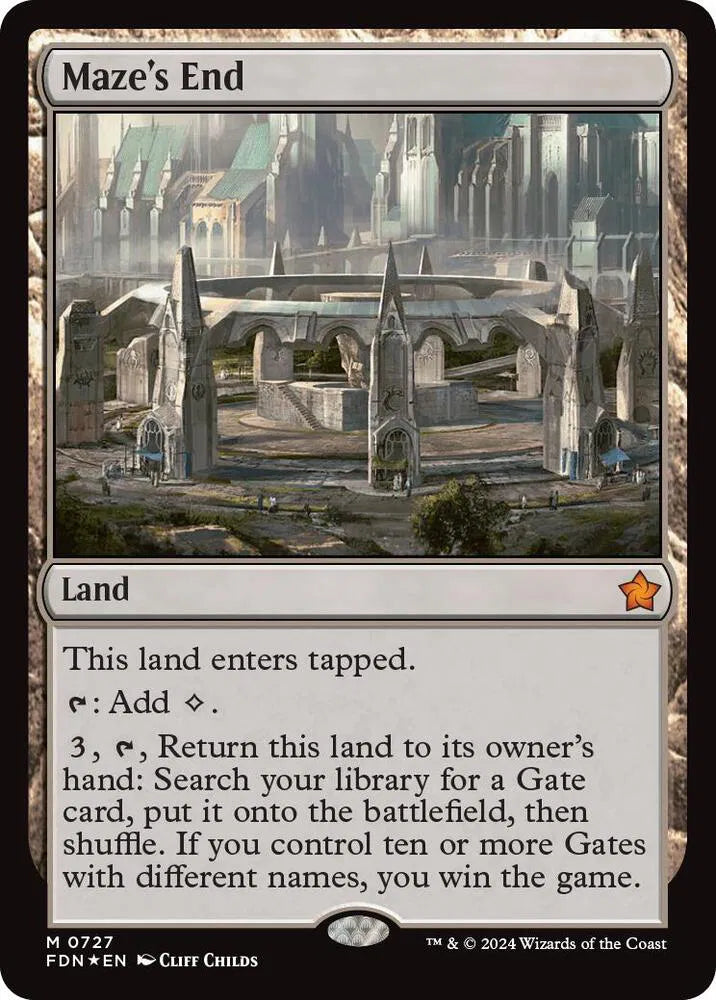 Maze's End - Foil