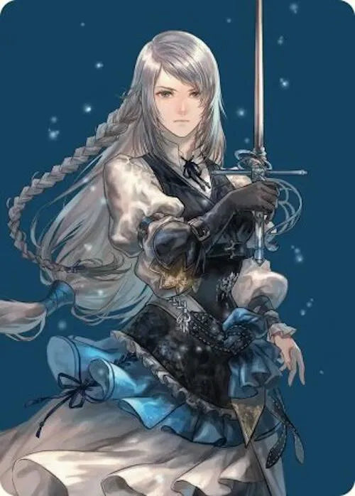 Jill, carte d'art dominante de Shiva