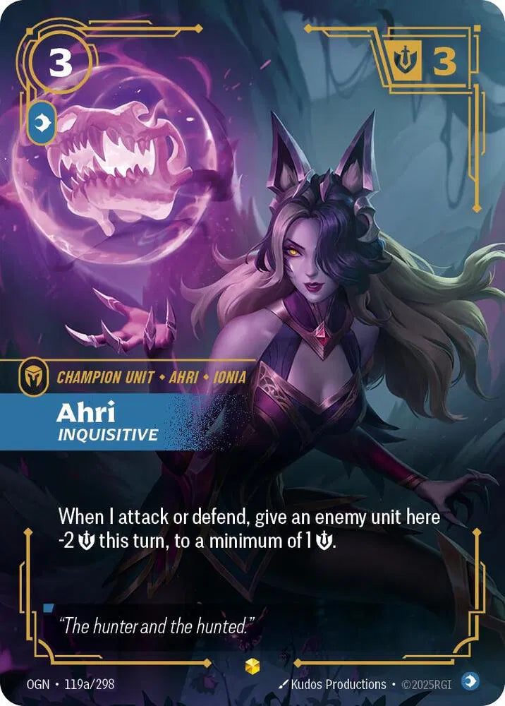 Ahri - Inquisitrice (Art alternatif)