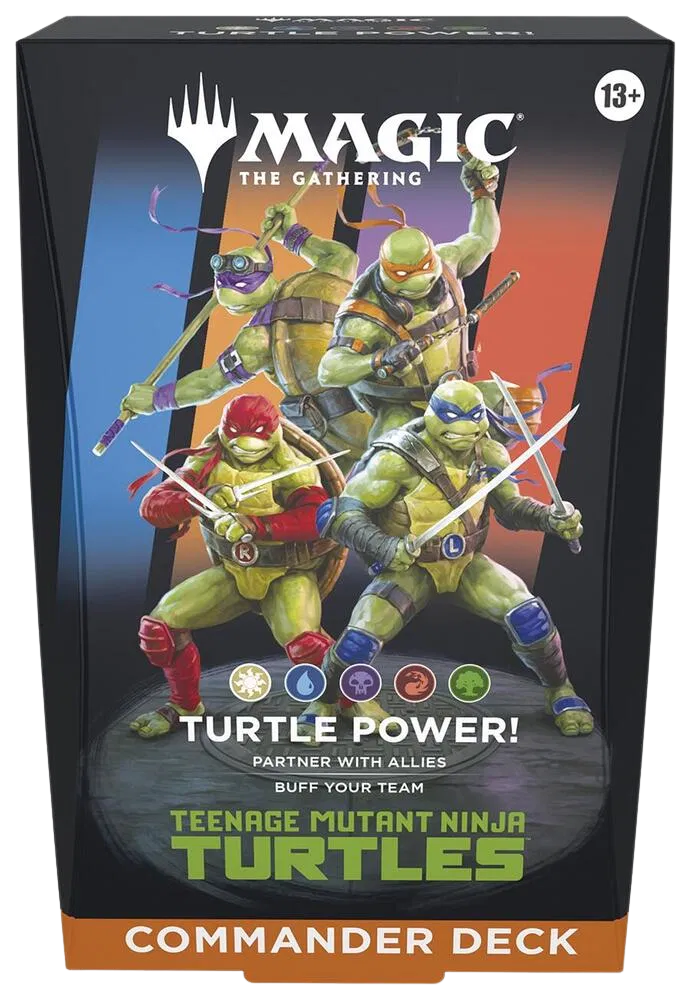 Teenage Mutant Ninja Turtles Commander Deck - Turtle Power!