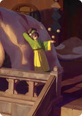 Toph, Maîtresse du Kata de la Terre Carte Illustrée