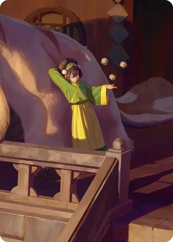 Toph, Maîtresse du Kata de la Terre Carte Illustrée