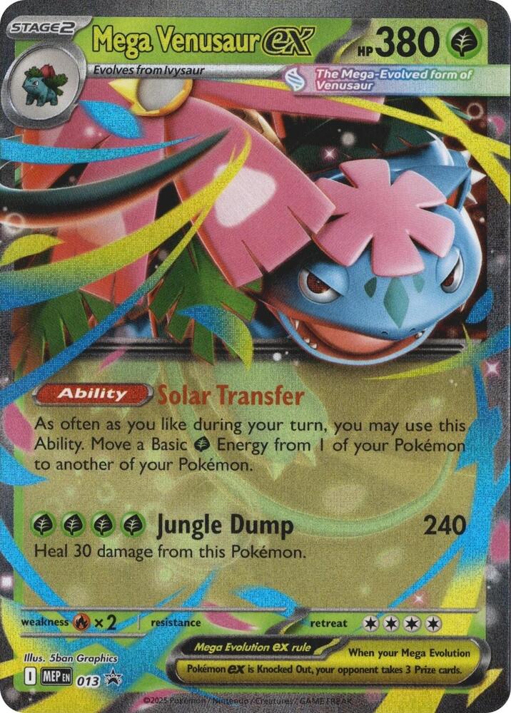 Mega Venusaur ex - 013 Promo