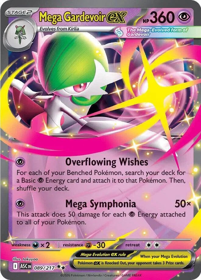 Mega Gardevoir ex  089/217