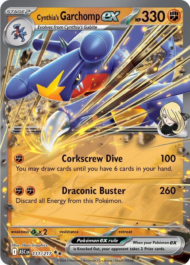 Garchomp ex de Cynthia 111/217