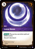 Lunar Boon