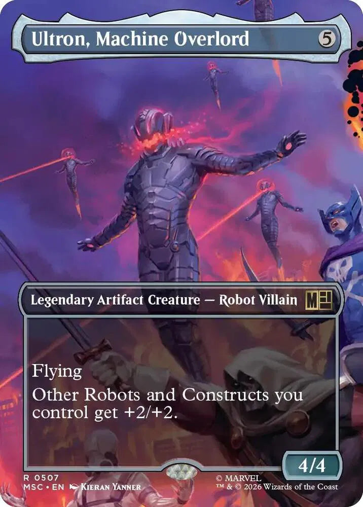 Ultron, Machine Overlord (Borderless)- Foil