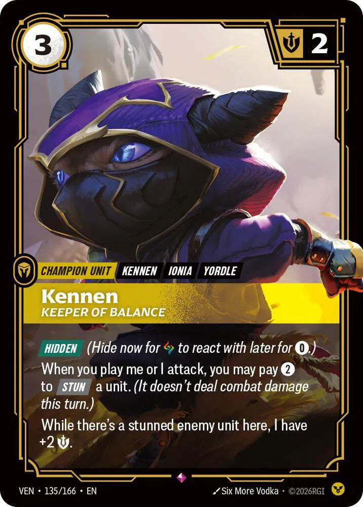 Kennen, Keeper of Balance
