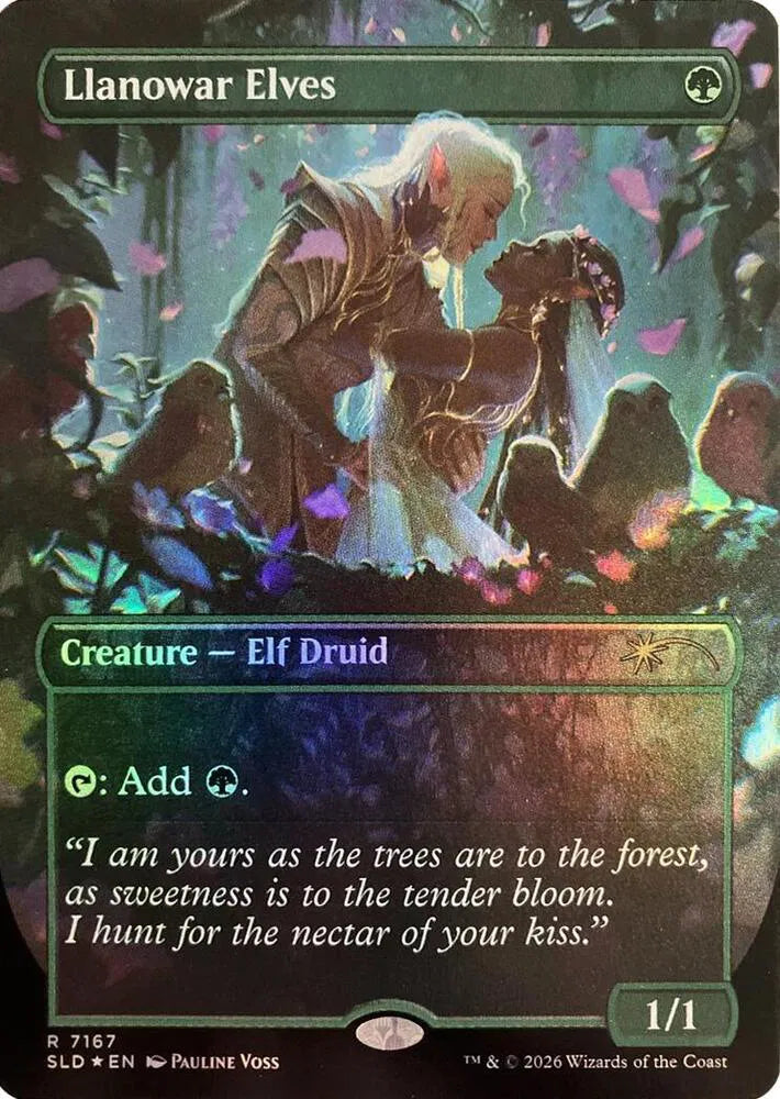 Llanowar Elves (7167) - Foil