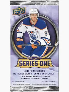 Paquet de hockey Upper Deck Série 1 2025-26