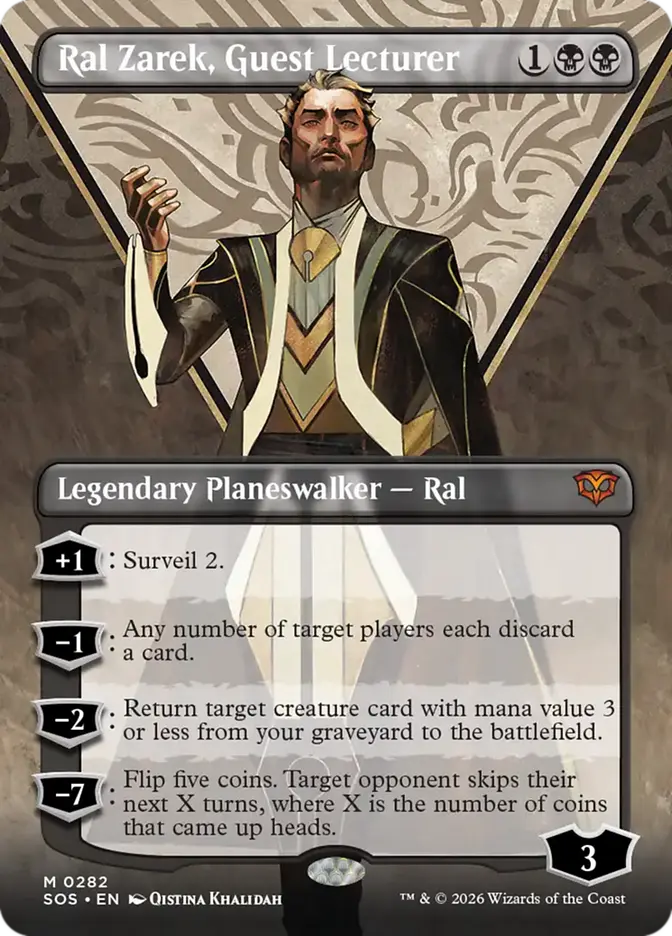 Ral Zarek, Professeur Invité