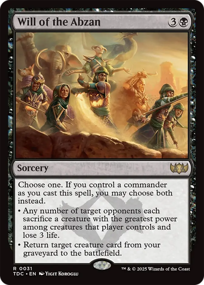 Volonté de l'Abzan
